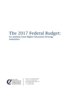 Canadian Budget Commentary 2017 thumbnail