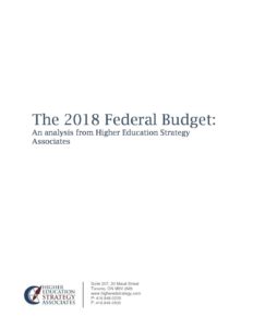 Canadian Budget Commentary 2018 thumbnail